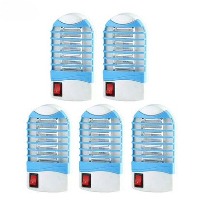 Lampe Anti-Mouches LED - Piège à Mouches Électrique avec Lumière Bleue UV